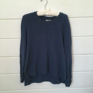 Blue Madewell sweater